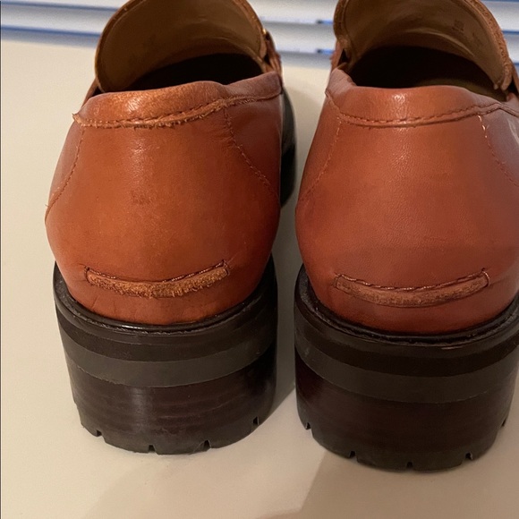 Women’s Brown Leather Loafers - Picture 2 of 5